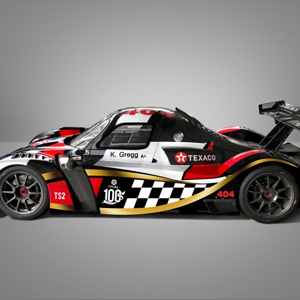 Diseño de thelembique titulado "Car Wrap for The Champion, K. Gregg's Radical RXC"