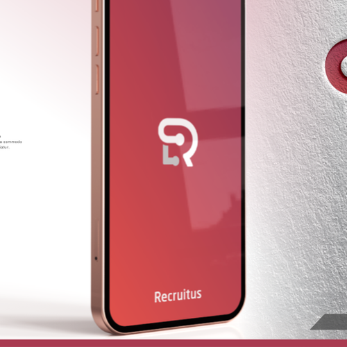 Logo for innovative recruitment company Design by is_RoM 9raphic