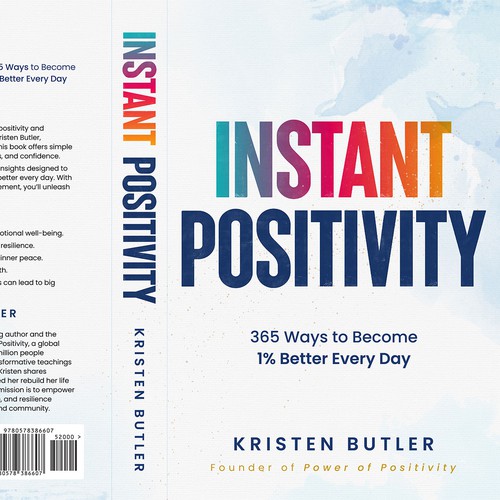 Design Powerful Book Cover for HUGE BRAND, Power of Positivity Design by OneDesigns