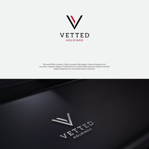 Design di Vetted Holdings New Logo di M_Studio™