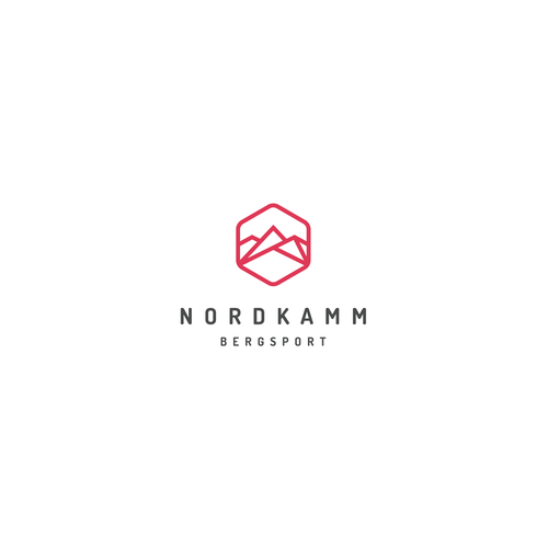 Clean Logo for Mountaineering Brand Design by DJstudio