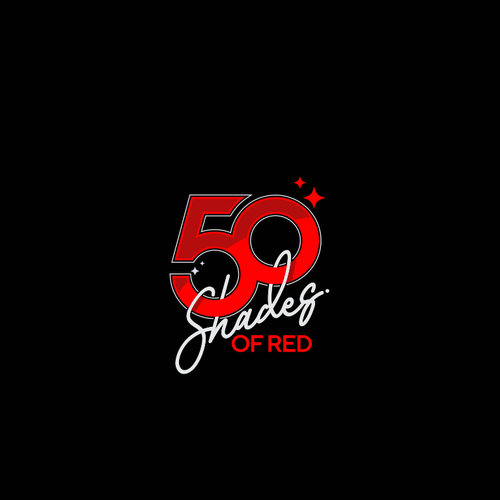 Logo for "50 Shades of Red" themed party Design by JANTUNGHATI