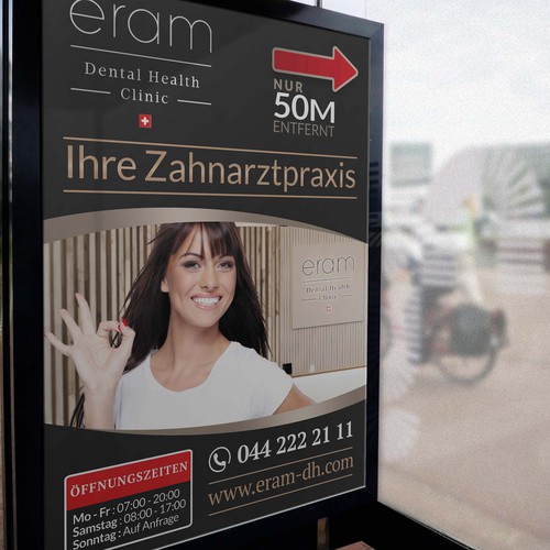 Create a eyecatching poster for a leading dental clinic. Design by dyan saputra