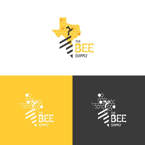 Diseño de New Texas Bee Supply Logo de Nandhini S