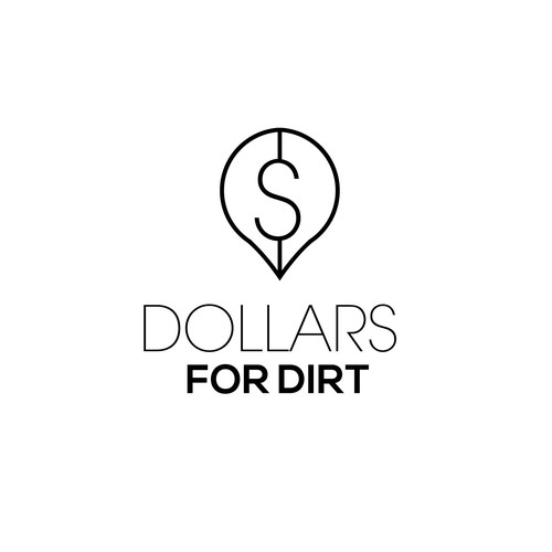 Design the best Dollars for Dirt Logo for a up and coming real estate land investing business Design réalisé par Abdul Mukit