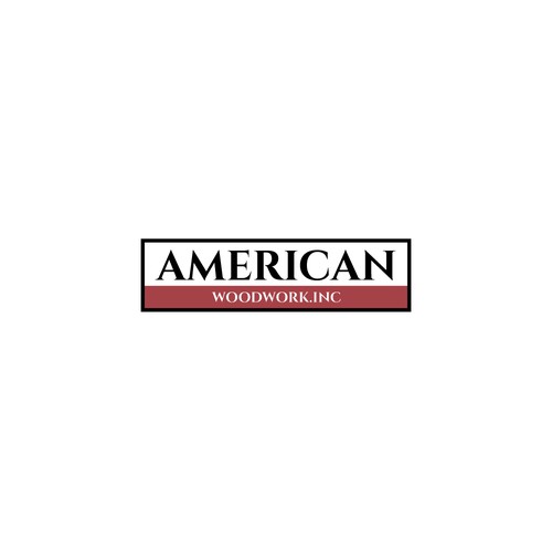 American Woodwork news a new logo Design réalisé par ityan jaoehar