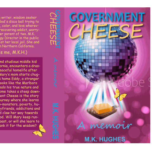 Who likes disco balls and free cheese? Diseño de CrystalCoverDesign