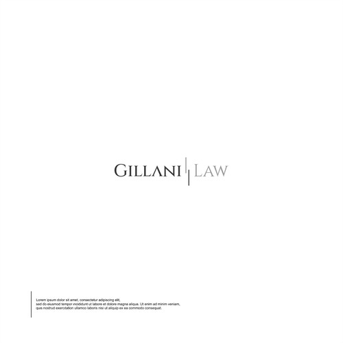 Gillani Law Firm Design by Alene.