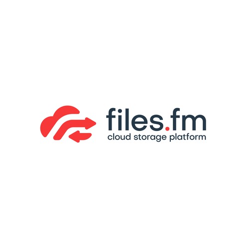 Files.fm logo and brand refresh for cloud storage platform Design by Omniverse™