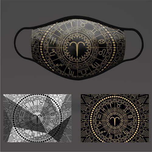 Design a signature mask that represents you as a designer [MULTIPLE WINNERS] Design by NyantoSani