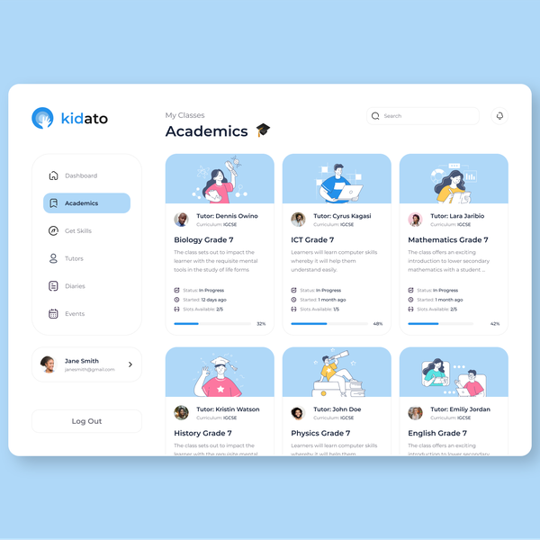 Online Education Platform - K12 Public School Programs