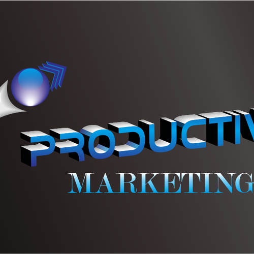 Innovative logo for Productive Marketing ! Réalisé par andha™