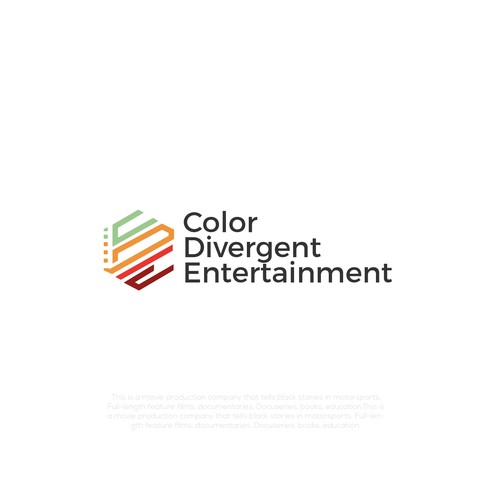 Divergent Color entertainment | African American Film Comapany Design by JosH.Creative™