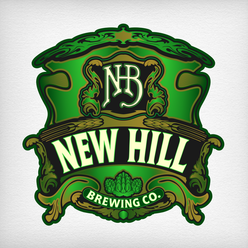 Blend sophistication with edge to create attention grabbing logo for New Hill Brewing Co. Design by DataDesign99d