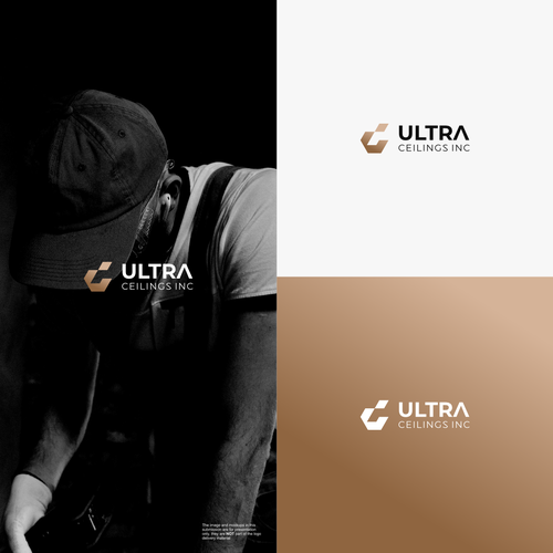 CREATE AN EXCITING LOGO for Ultra Ceilings Inc Design by de-ek 06