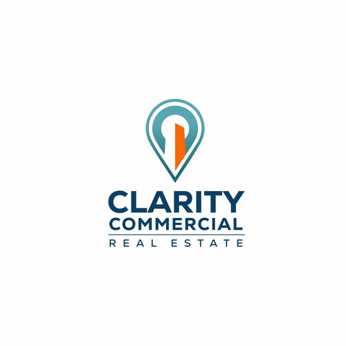 Logo + Brand Guide for Clarity Commercial Real Estate Design by Brain.co