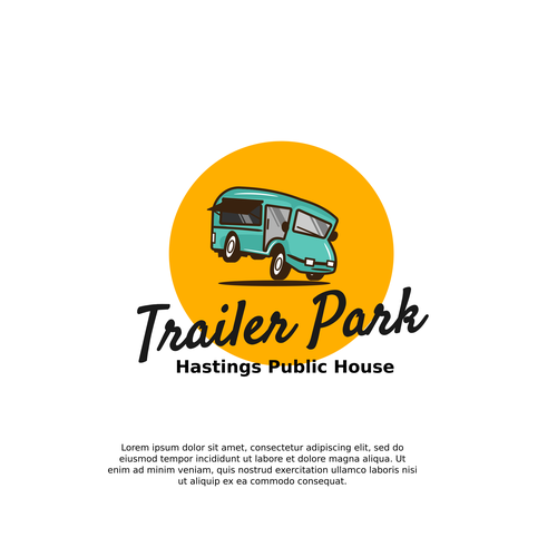 Retro Food Trailer logo needed😁 Design by Rav Astra