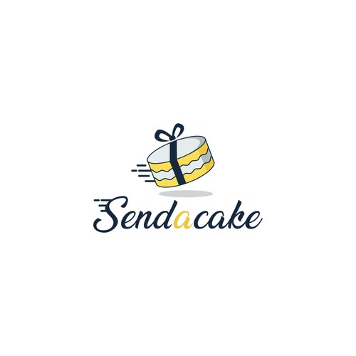 Send A Cake needs a gorgeous fun logo Design by MercClass