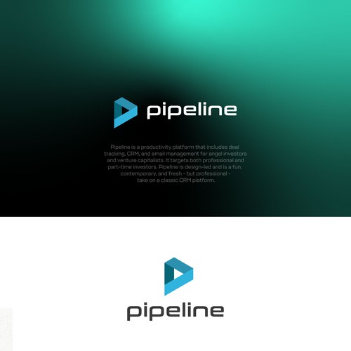 Diseño de Design a cool, sleek, tech-oriented logo for Pipeline de DreamyDezines