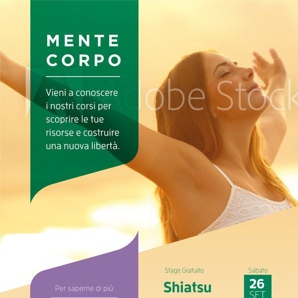 Poster for holistic therapies