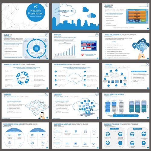 PowerPoint template contest entry by AttitudeR