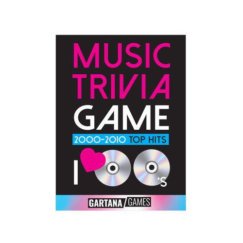 Create a packaging design for a music trivia game Design by ve_sta