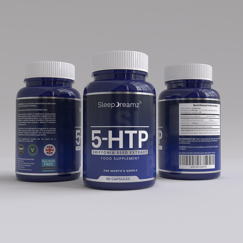 Sleep Supplement Label Design for Global Sleep Brand Design by Tamara.D