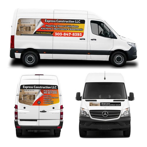 2014 Sprinter Partial Wrap Design by Anugerah ilahi