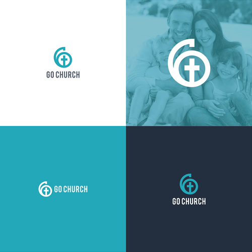 Go Church logo Ontwerp door Oculus Branding