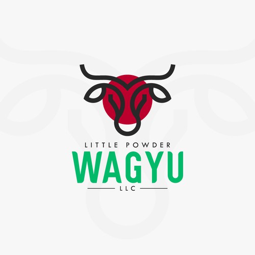 Wagyu Beef and Cattle Logo Promo Design by Muthanna Saqr