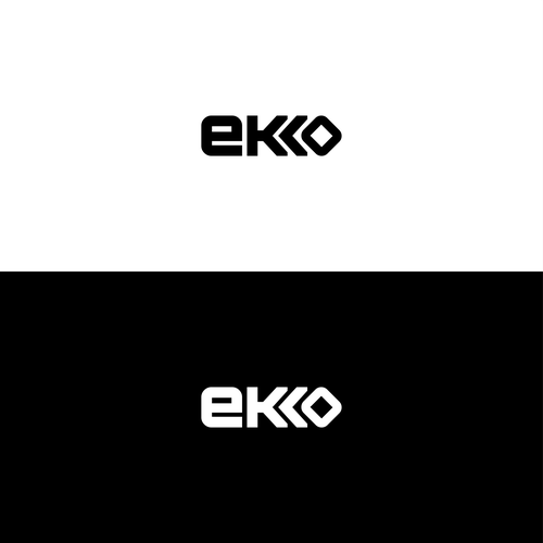 SIMPLE LOGO - ekko Letters then dm after Design by BALAKOSA std