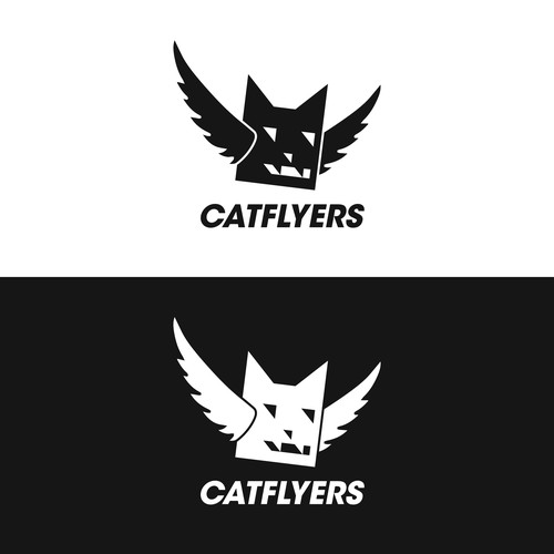 Design di Blend images to create flying cat sneaker logo: CATFLYERS di Mazsan