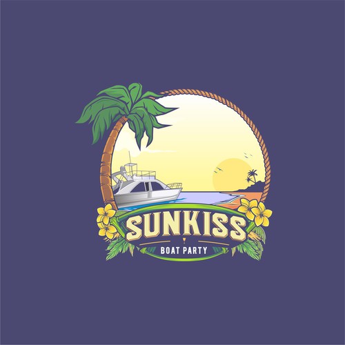 Design Sunkiss - Boat Party por Valkamilk