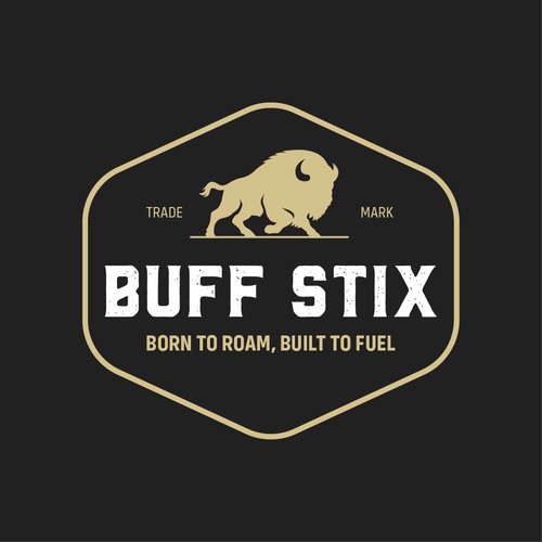 Buff Stix...Lean, Delicious, Buffalo Strong. Design by Studio 135+