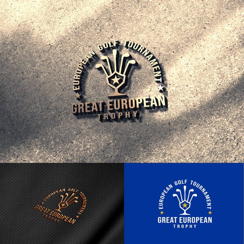 European Golf Tournament Design réalisé par gravisio