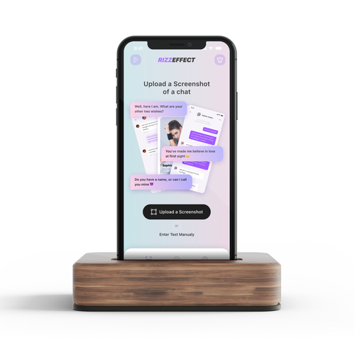 Design 3 Page UI For Mobile App about Flirting Design by borys.zbn