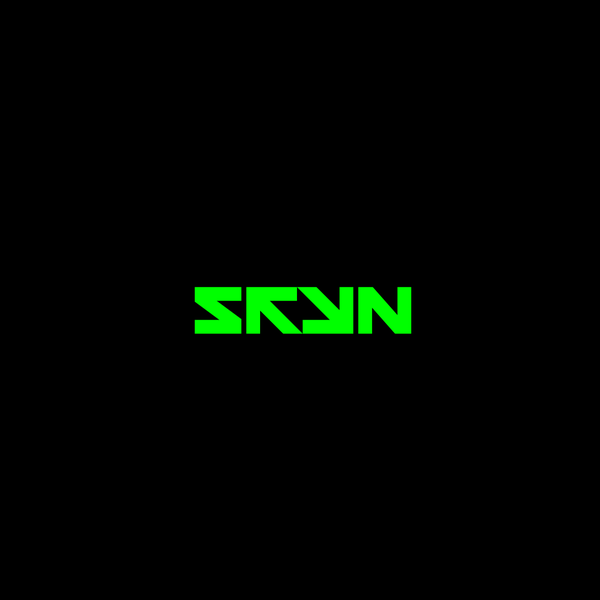 Custom wordmark logo for gaming company.