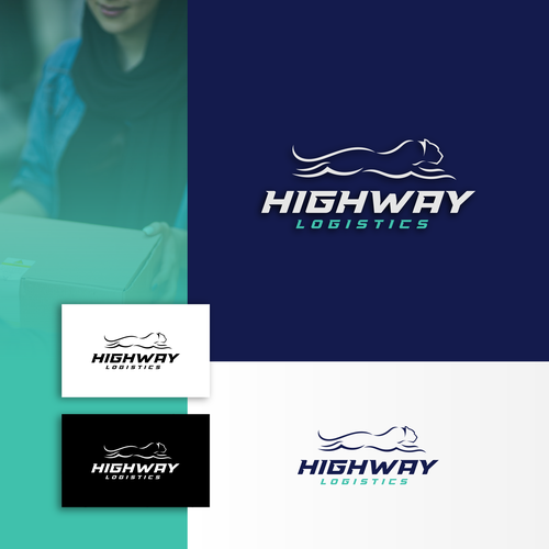 Logistics and Transport Company Logo Design by Direwolf Design
