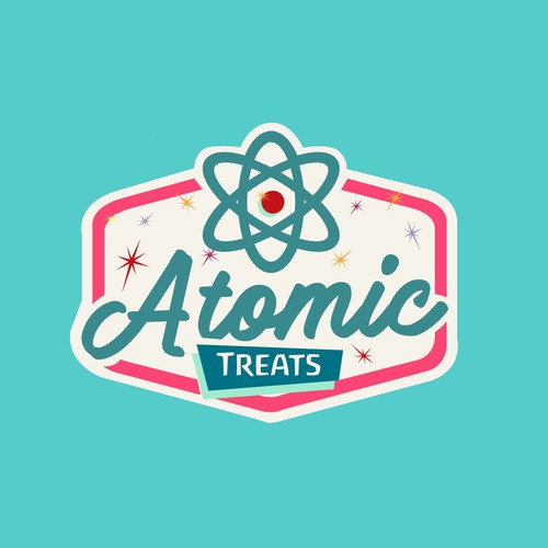 Design a logo and brand for a 50s theme freeze dried candy/dog treat business Design by Fortuna Design