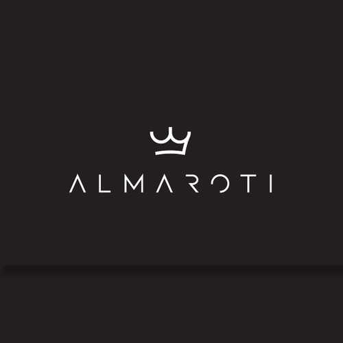 Clothing  street wear label, which contains a crown Design by logosapiens™