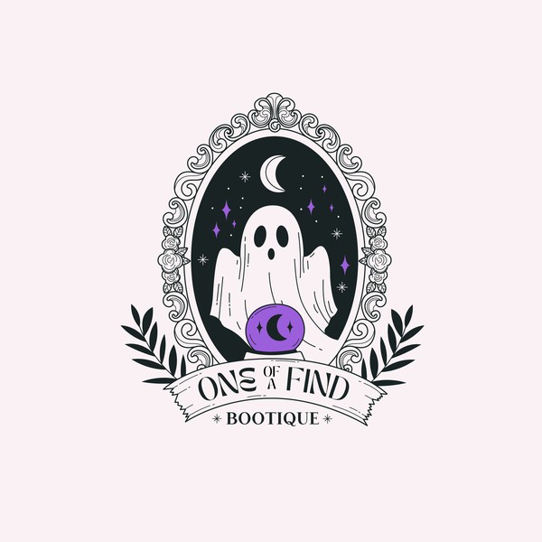 Witchy and Creepy Logo Concept for High End Boutique