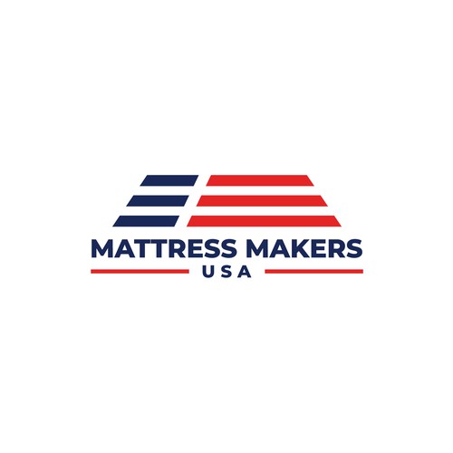 Logo design for b2b USA mattress company Design by wopras