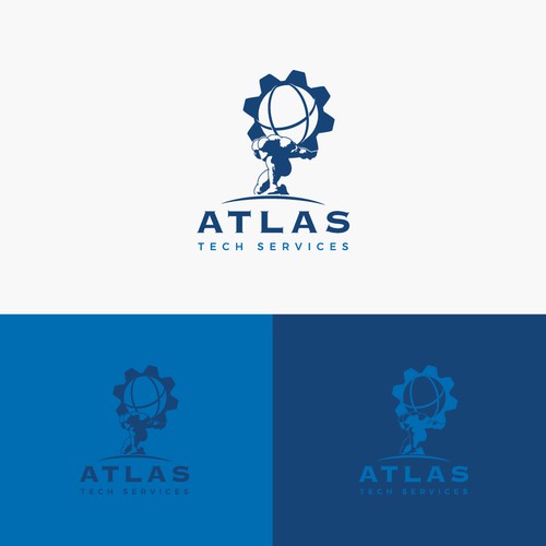 Guaranteed-  Create a logo and branding concept for Atlas Tech Services Design by Izrin A.