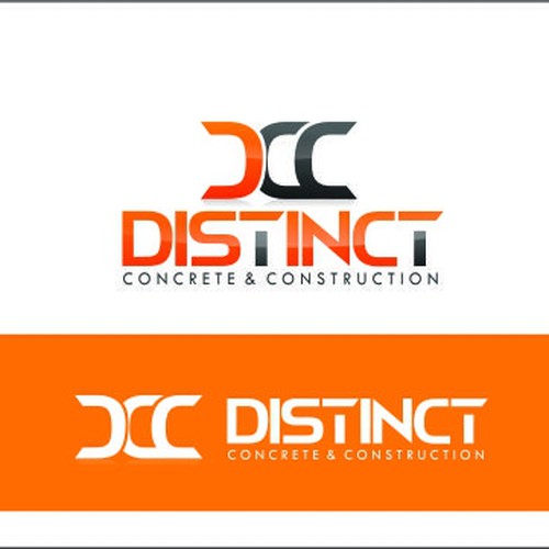 Design logo for Distinct Concrete & Construction por t3uku NY