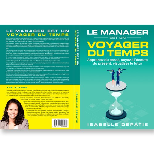 Cover for a French book about management - Fun work ! :) Diseño de Colibrian