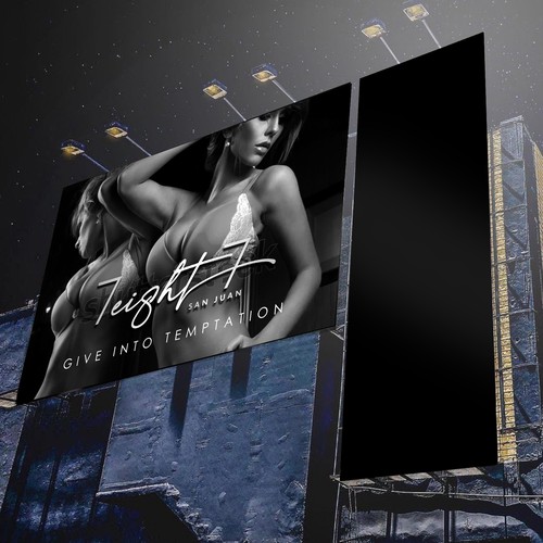 Billboard for a Nightclub and Gentlemen’s Club Diseño de sougatacreative