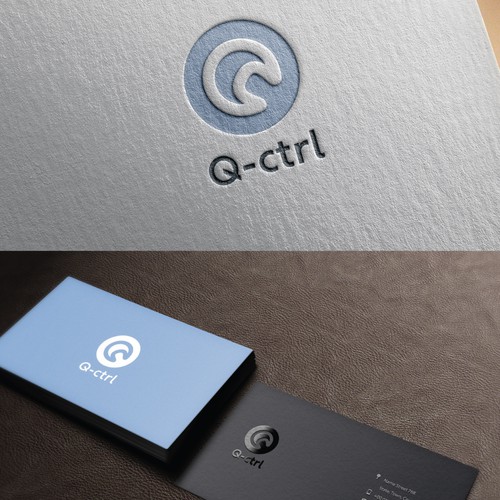 "Design a brand identity for Q-Ctrl, a quantum computing company that can change the world." デザイン by Runo