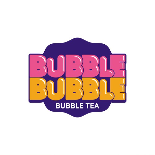 BUBBLE BUBBLE, brand of Bubble tea need its logo Design by DevDevit   ★ ★ ★ ★ ★