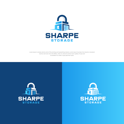 Need a simple, bold, identifiable logo for a self storage business Design by MotionPixelll™