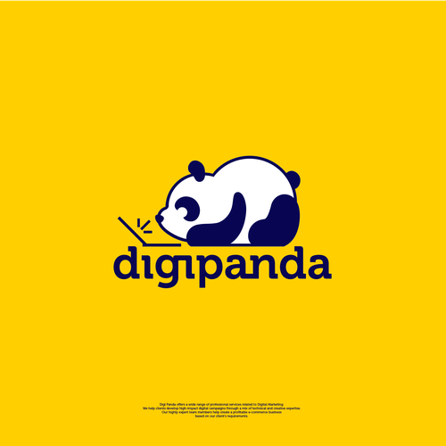 Design a Stylish & Modern Logo for an E-commerce Marketing Startup - Digi Panda Design by glify studio